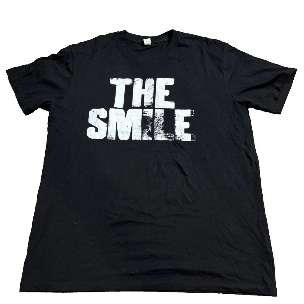 THE SMILE Tour Shirt Adult L North America 2022 Radiohead Thom Yorke - Organic